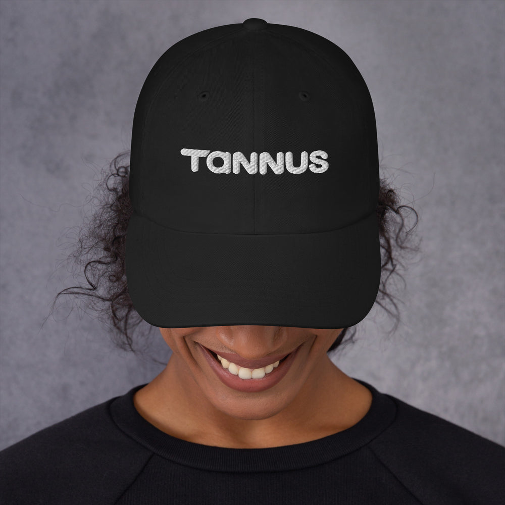 Tannus Dad Hat White Embroidery