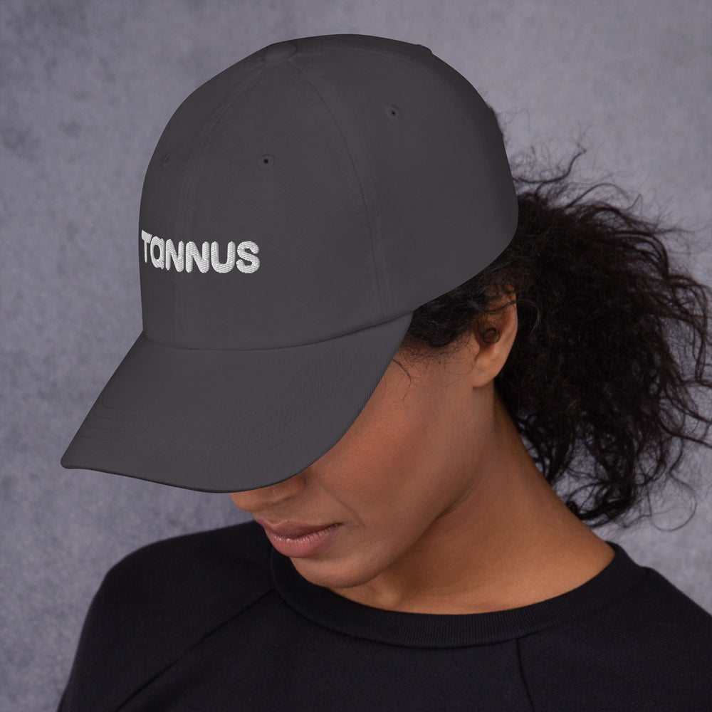 Tannus Dad Hat White Embroidery