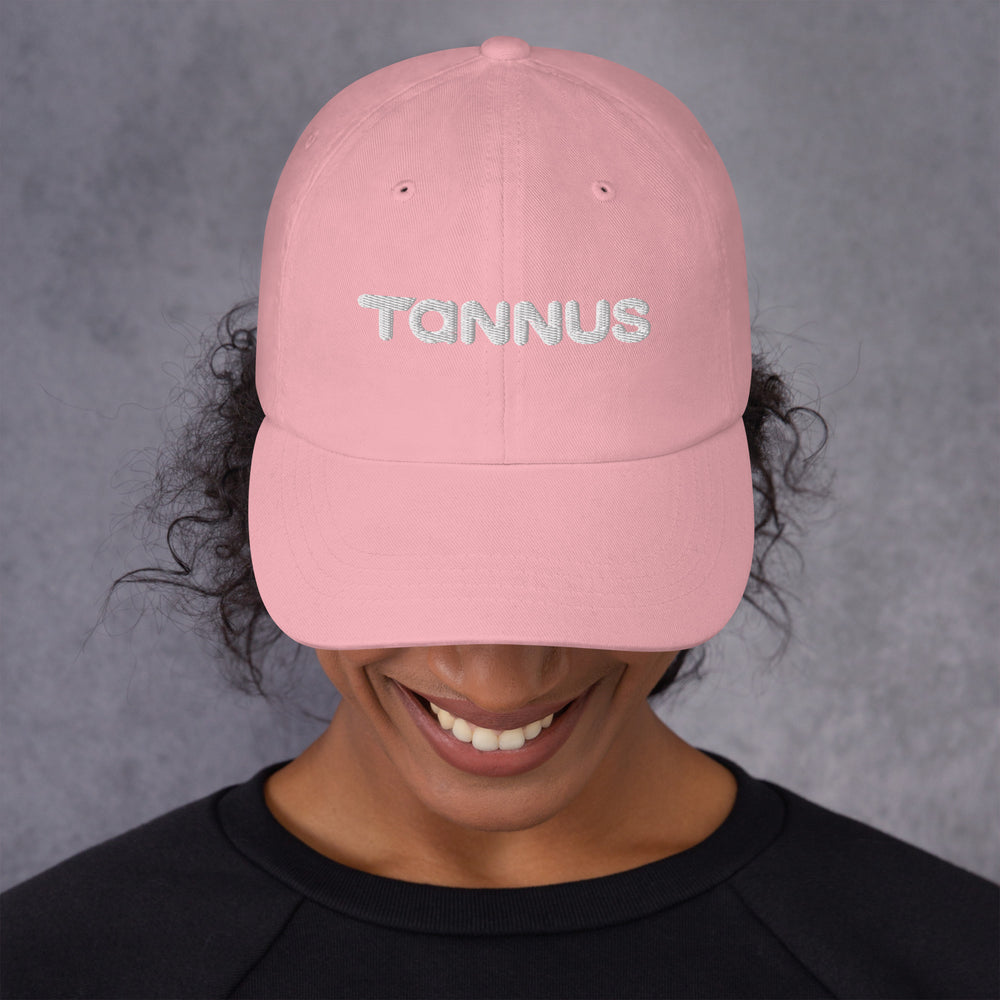 Tannus Dad Hat White Embroidery