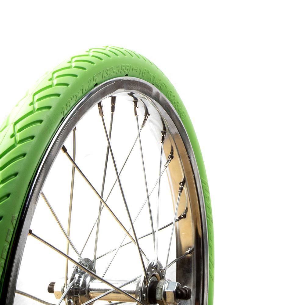 Tannus Airless - Mini-Velo: 16"x1.25" | Fits 17-20mm Inner Rim Width - Tannus
