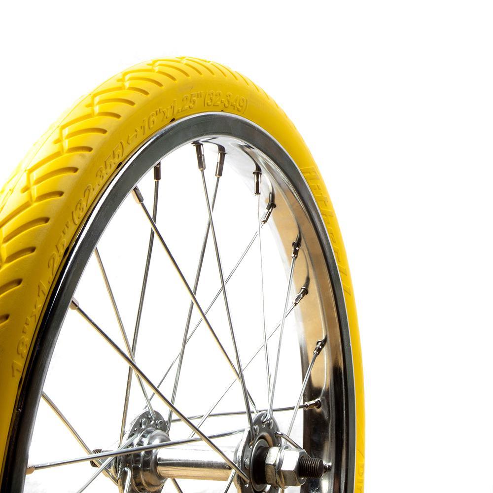 Tannus Airless - Mini-Velo: 16"x1.25" | Fits 17-20mm Inner Rim Width - Tannus
