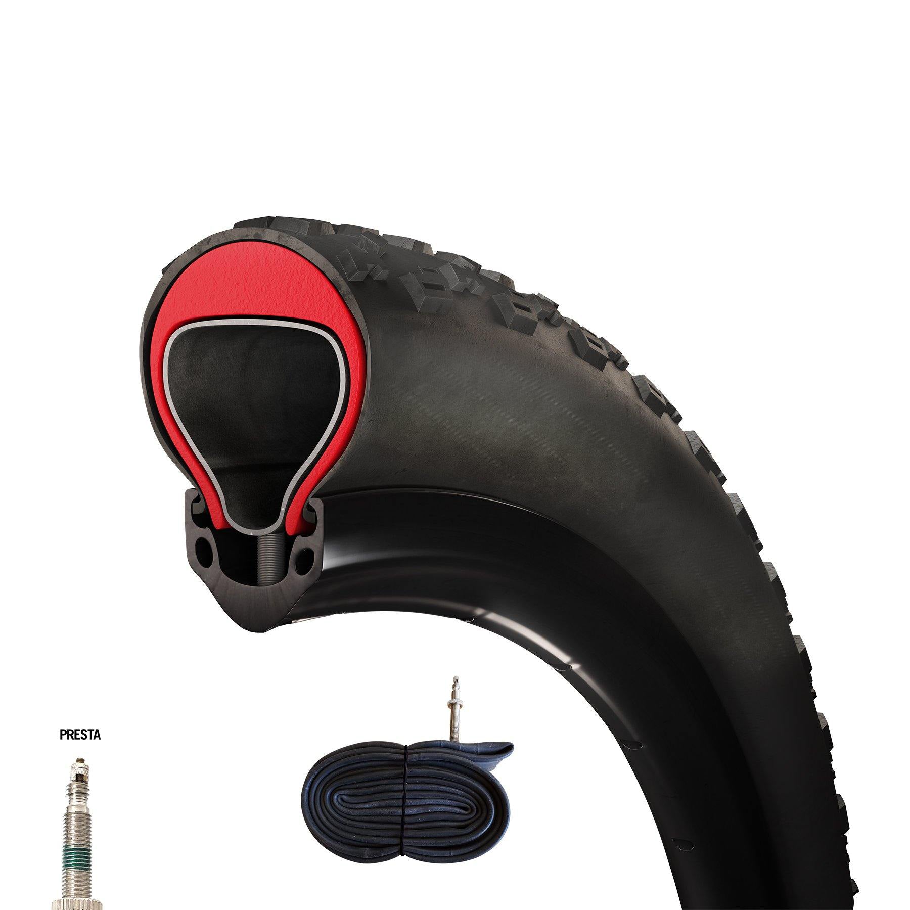 Bike tire foam store inserts