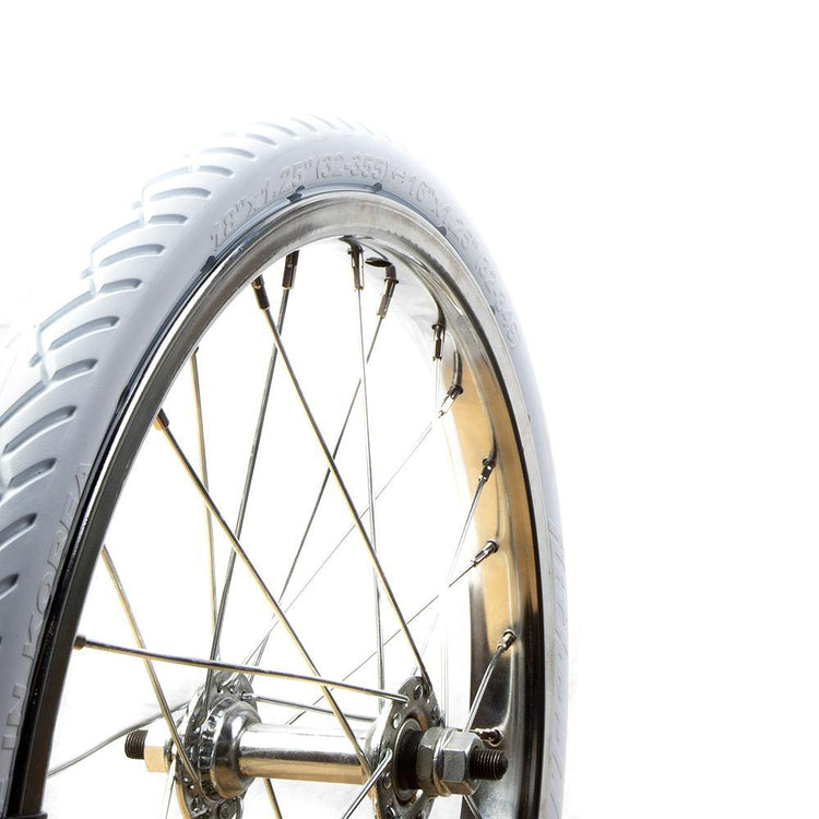 Tannus Aither 1.1 Mini Velo Single Bike Tire 16 x 1.25 (32-349) Volcano  (Red)
